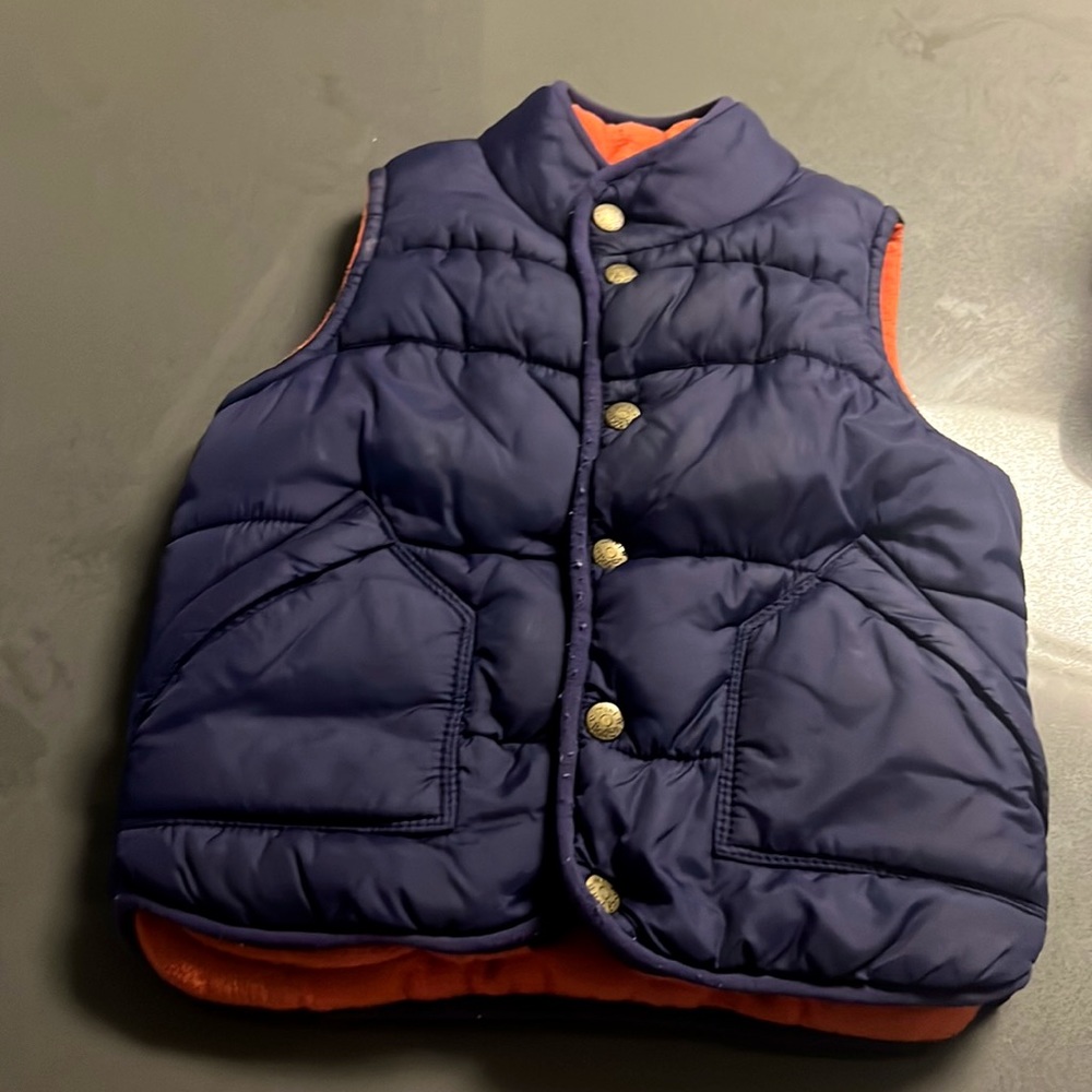 Mini Boden 2 tone Vest - size 3-4 Y boys